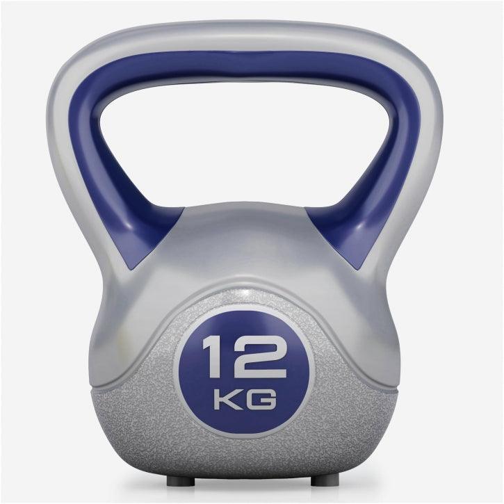 Kettlebell Colorato in Plastica, Peso a Scelta 2-20 kg