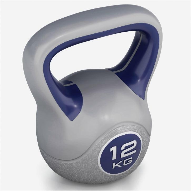 Kettlebell Colorato in Plastica, Peso a Scelta 2-20 kg