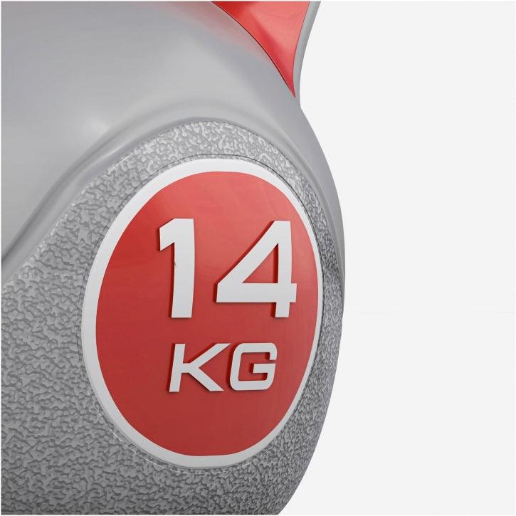 Kettlebell Colorato in Plastica, Peso a Scelta 2-20 kg