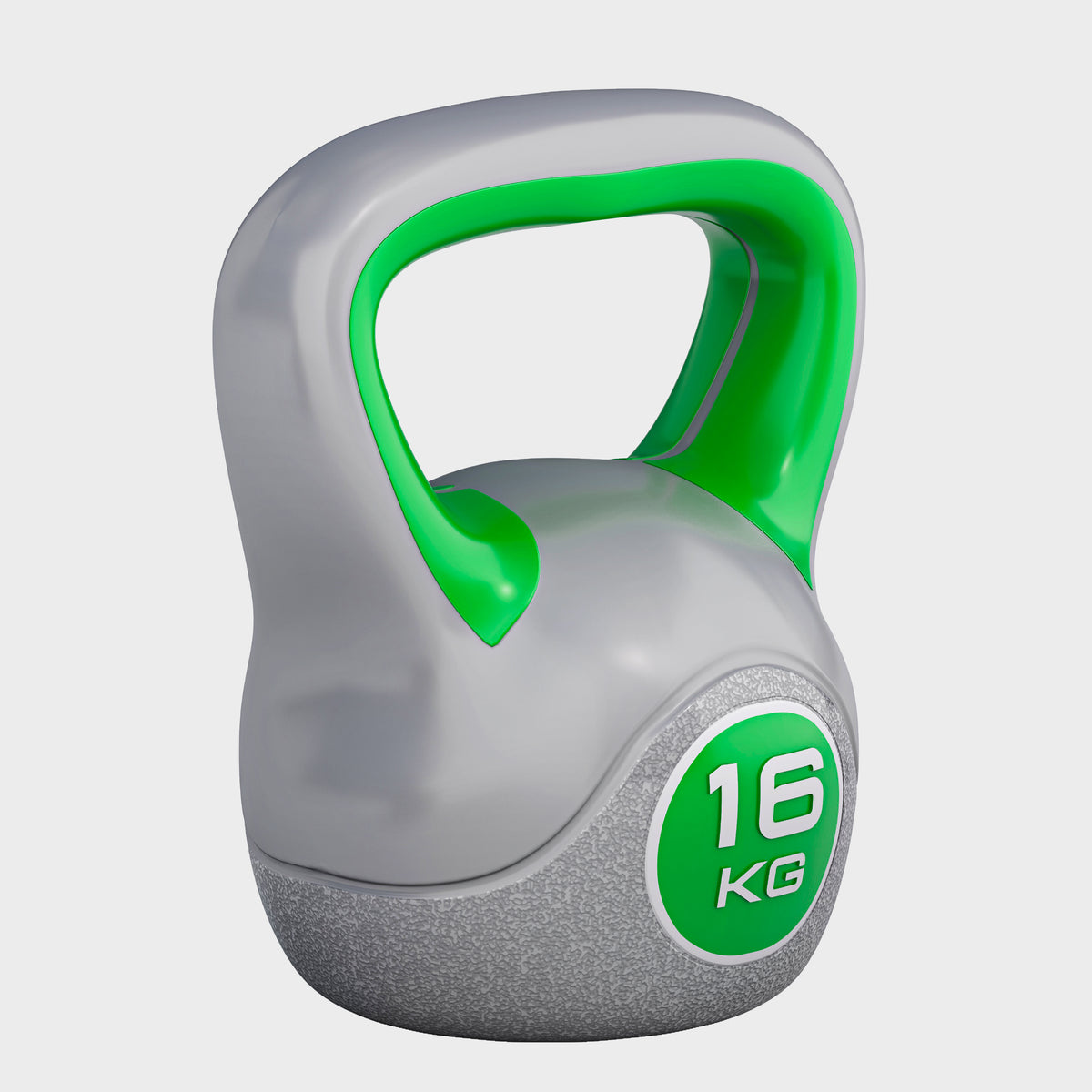 Kettlebell Colorato in Plastica, Peso a Scelta 2-20 kg