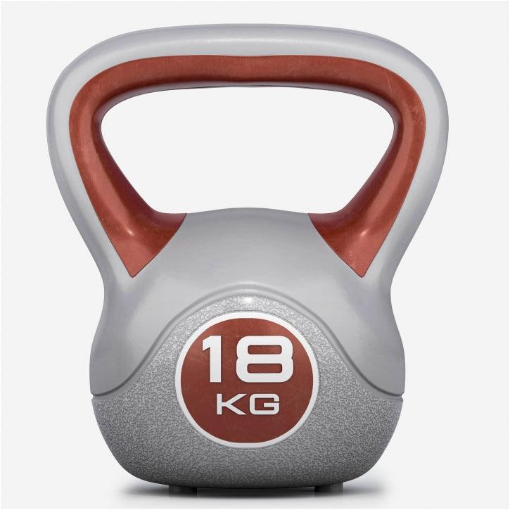 Kettlebell Colorato in Plastica, Peso a Scelta 2-20 kg