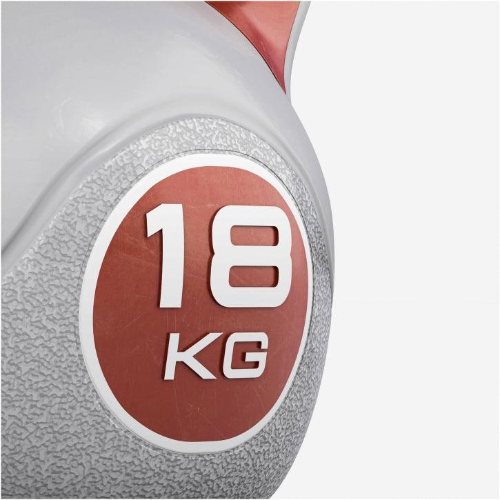 Kettlebell Colorato in Plastica, Peso a Scelta 2-20 kg