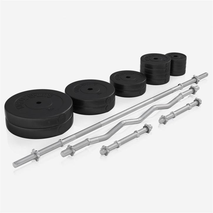 Panca Multifunzione con Set di Pesi 40-100 kg