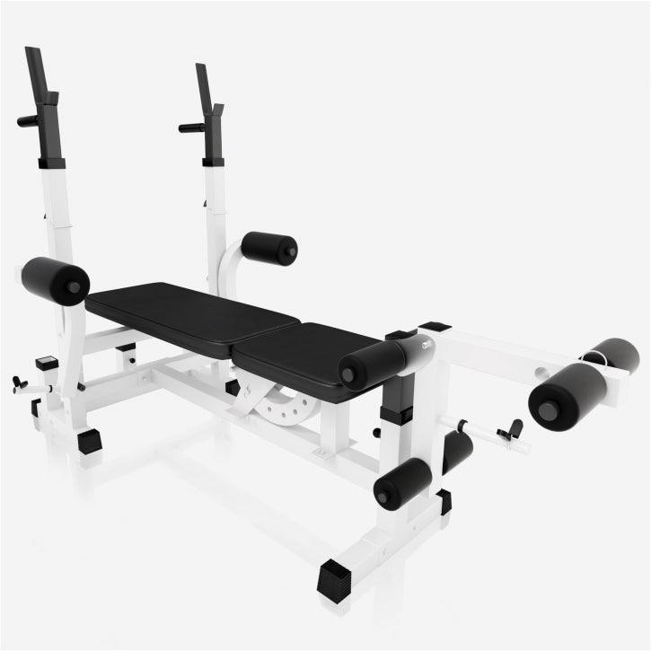 Panca Multifunzione con Set di Pesi 40-100 kg