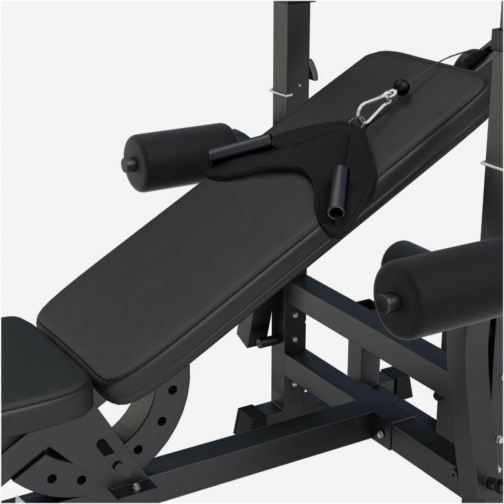 Panca Multifunzione con Set di Pesi 40-100 kg