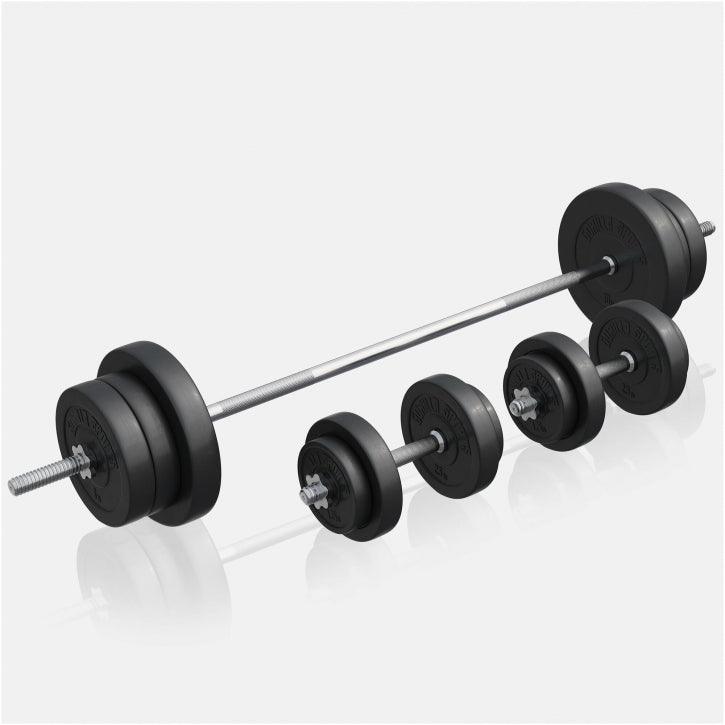 Panca Multifunzione con Set di Pesi 40-100 kg
