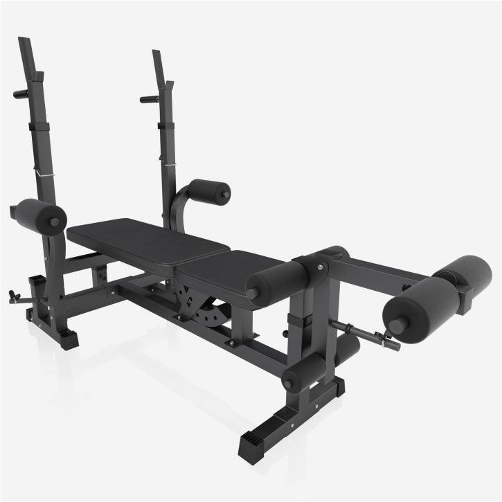 Panca Multifunzione con Set di Pesi 40-100 kg