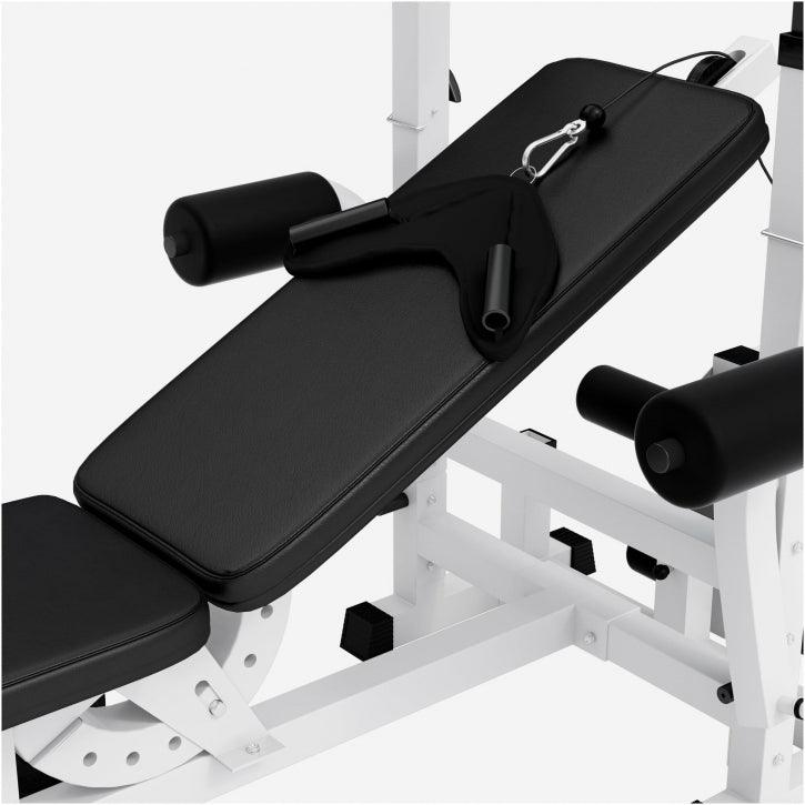 Panca Multifunzione con Set di Pesi 40-100 kg