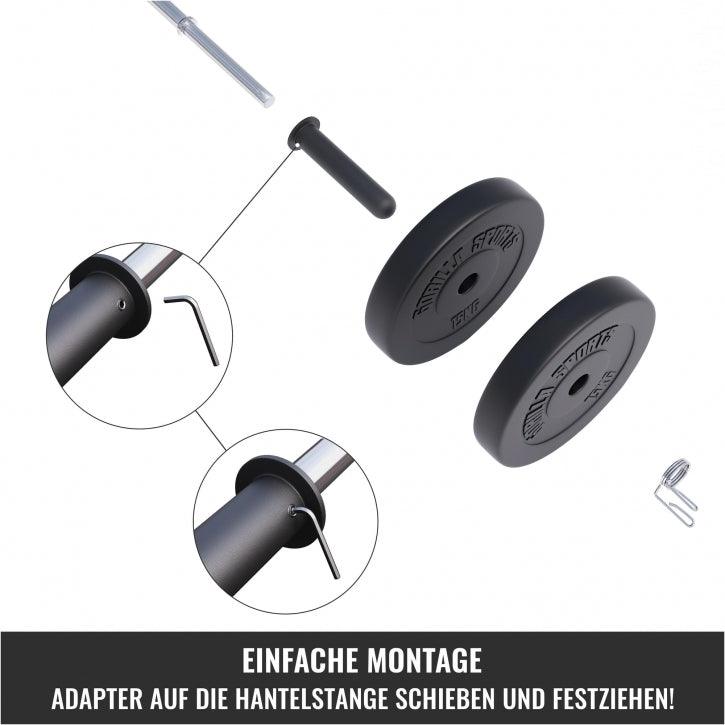 Adattatore Nero 50 mm per 30 mm