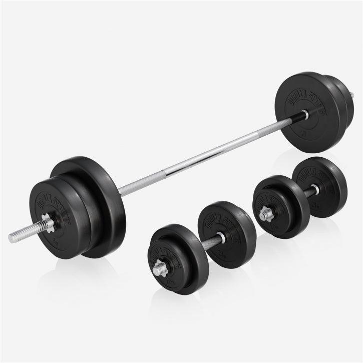 Set Panca Pesi e Bilancere 38-100 kg