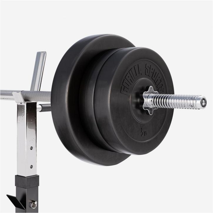 Set Panca Pesi e Bilancere 38-100 kg