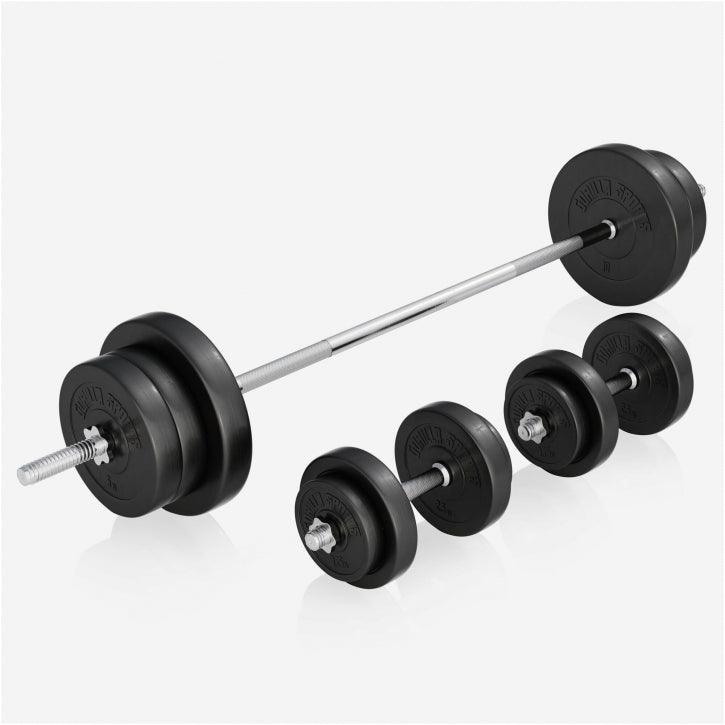 Set Panca Pesi e Bilancere 38-100 kg