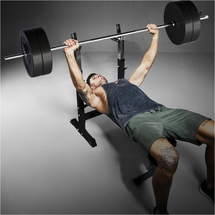 Set Panca Pesi e Bilancere 38-100 kg