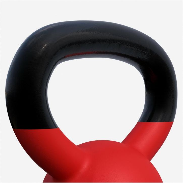 Kettlebell in Gesso con Rivestimento in Vinile 2 kg - 32 kg