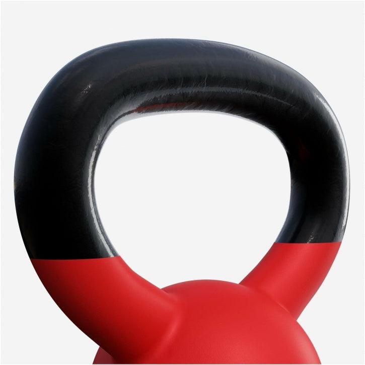 Kettlebell in Gesso con Rivestimento in Vinile 2 kg - 32 kg