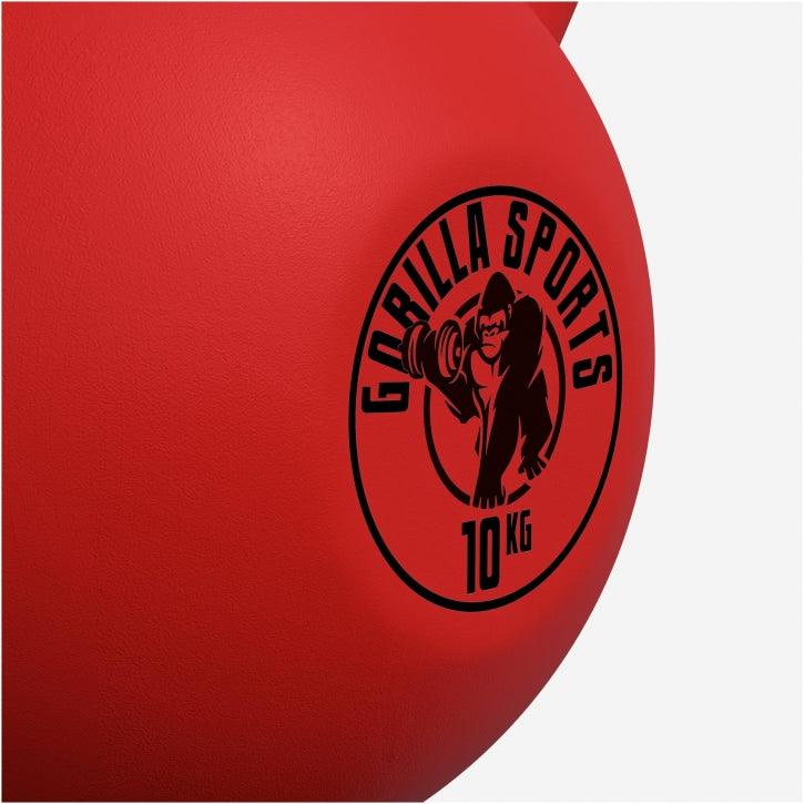 Kettlebell in Gesso con Rivestimento in Vinile 2 kg - 32 kg