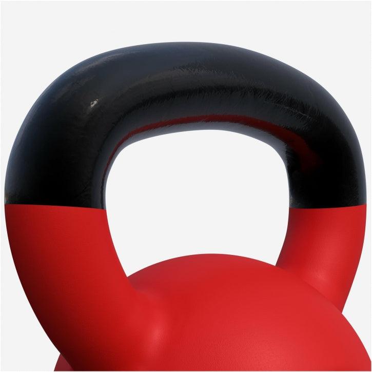 Kettlebell in Gesso con Rivestimento in Vinile 2 kg - 32 kg