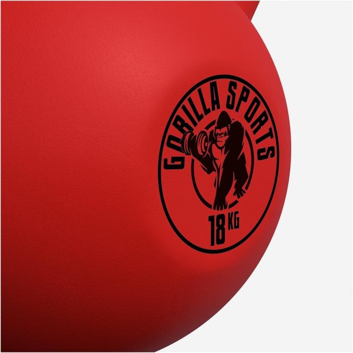 Kettlebell in Gesso con Rivestimento in Vinile 2 kg - 32 kg