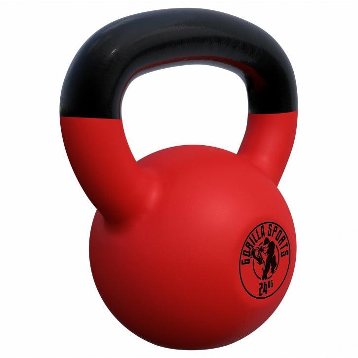Kettlebell in Gesso con Rivestimento in Vinile 2 kg - 32 kg