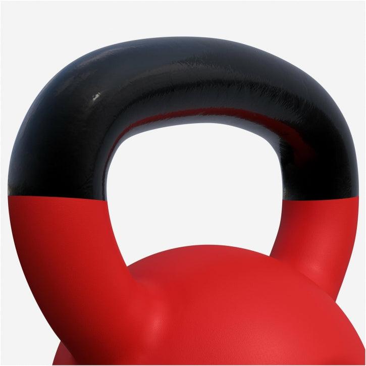 Kettlebell in Gesso con Rivestimento in Vinile 2 kg - 32 kg