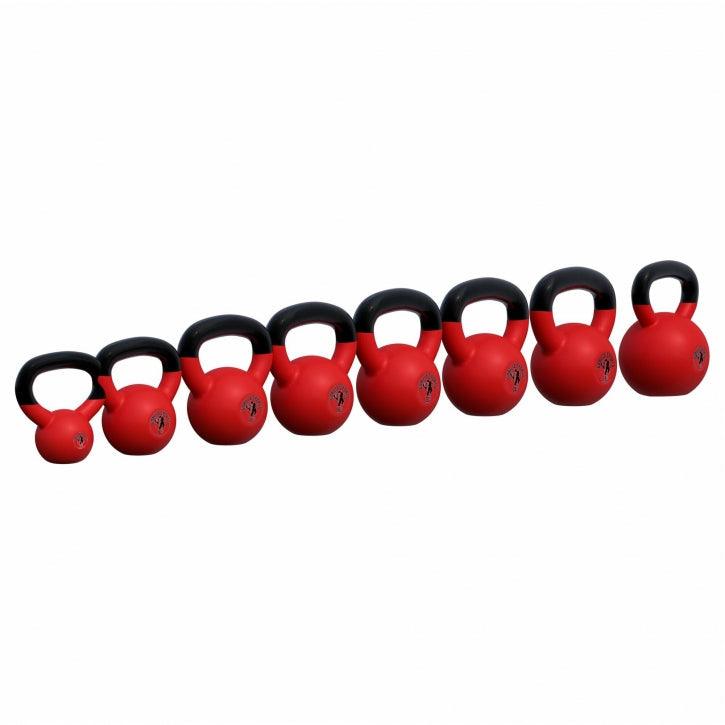 Kettlebell in Gesso con Rivestimento in Vinile 2 kg - 32 kg