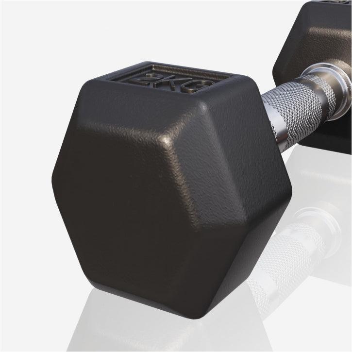 Manubrio esagonale 2kg Gorilla Sports per allenamento bodybuilding e fitness