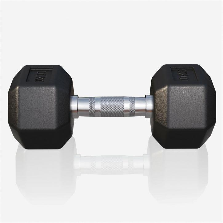 Manubrio esagonale in ghisa Gorilla Sports per allenamento bodybuilding e fitness