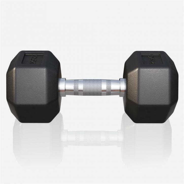 Manubrio esagonale in ghisa Gorilla Sports per allenamento fitness e bodybuilding