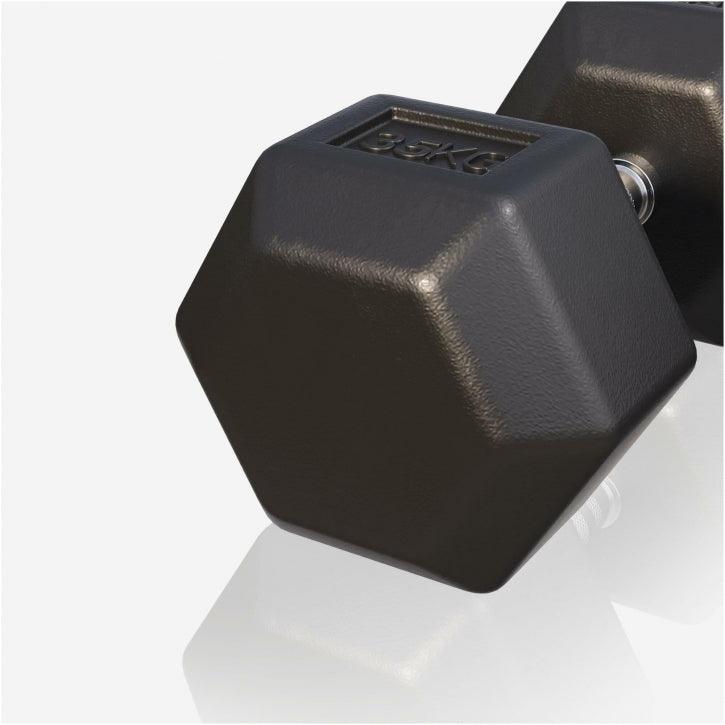 Manubrio esagonale 25 kg Gorilla Sports per allenamento bodybuilding e fitness