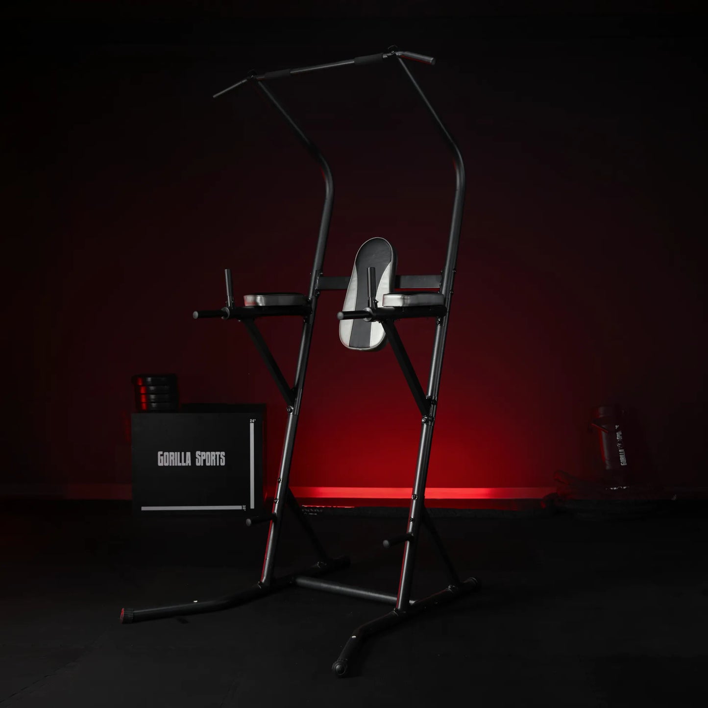 Power Tower in grigio/nero
