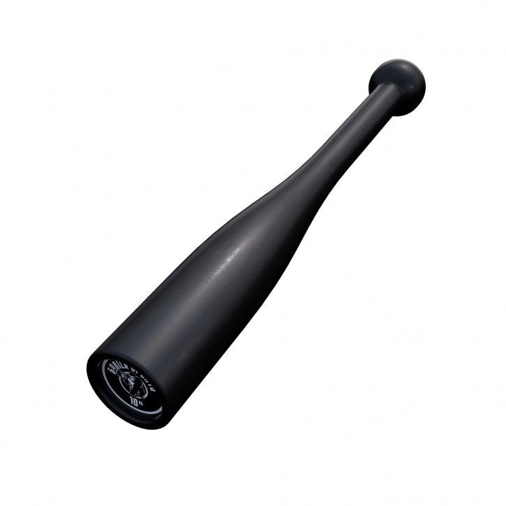 Clava in acciaio nera Gorilla Sports per allenamento forza bodybuilding fitness