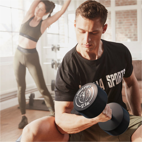 Manubrio in gomma 2,5 - 40 kg