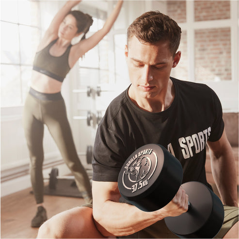 Manubrio in gomma 2,5 - 40 kg