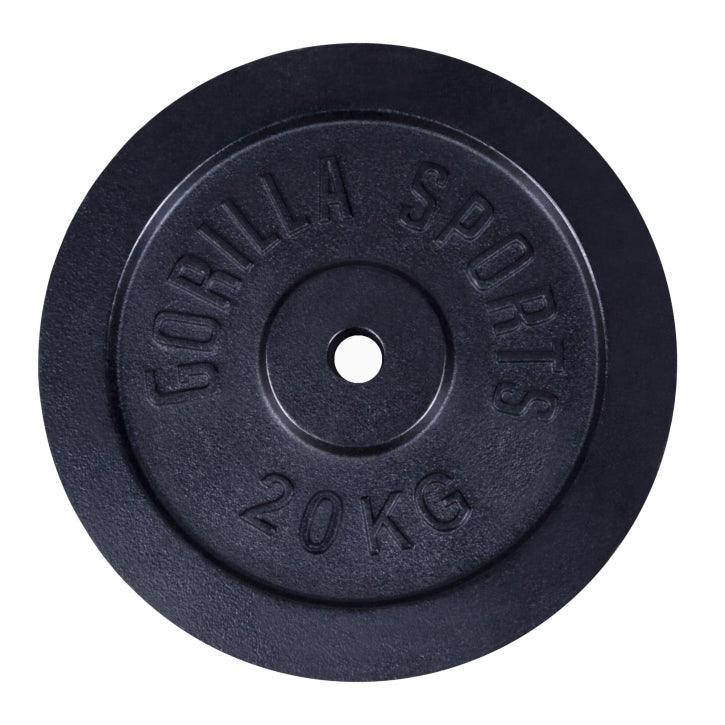 Dischi Pesi 30/31 mm, 1,25-30 kg, in ghisa