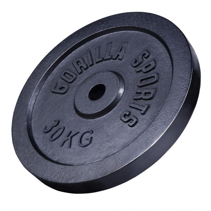 Dischi Pesi 30/31 mm, 1,25-30 kg, in ghisa
