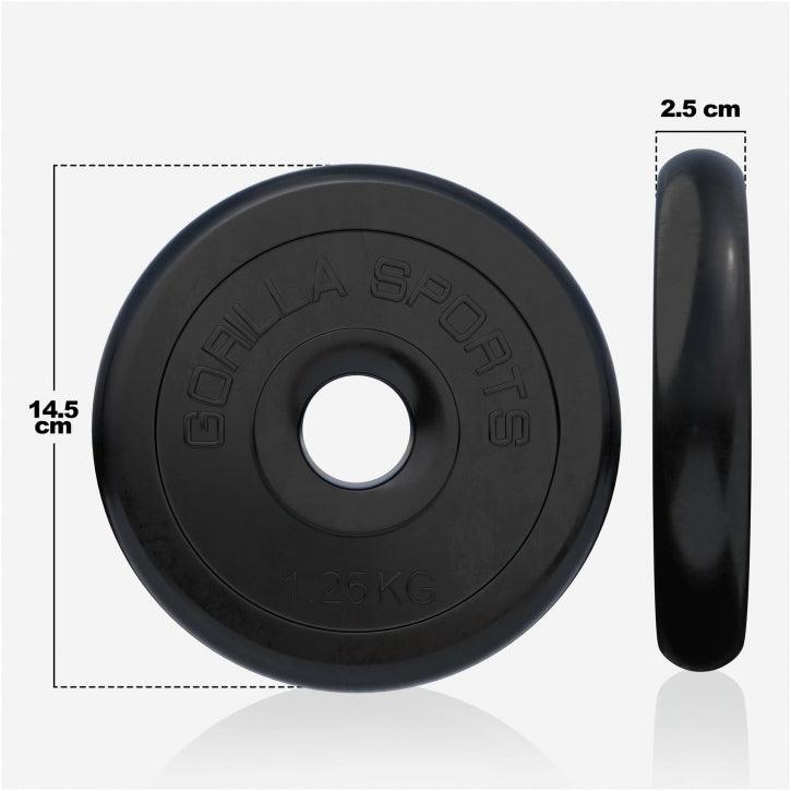 Dischi Pesi 30/31 mm, 0,5-25 kg, in gomma