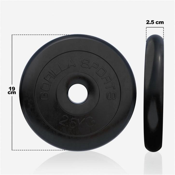 Dischi Pesi 30/31 mm, 0,5-25 kg, in gomma