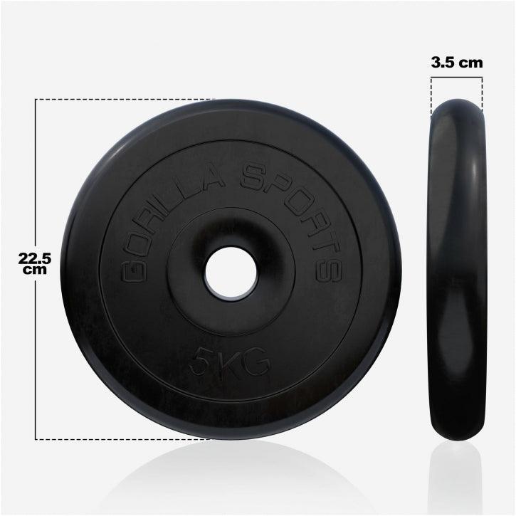 Dischi Pesi 30/31 mm, 0,5-25 kg, in gomma