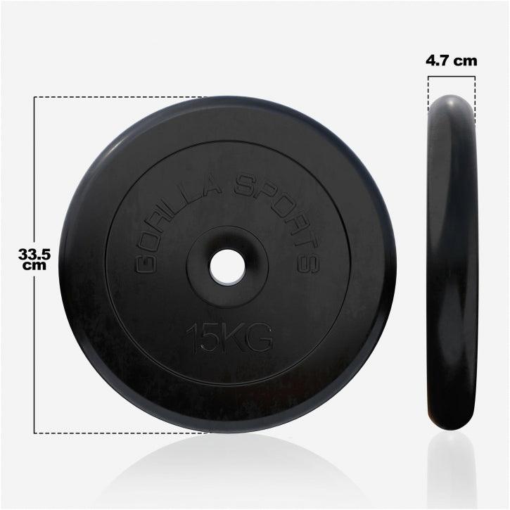 Dischi Pesi 30/31 mm, 0,5-25 kg, in gomma