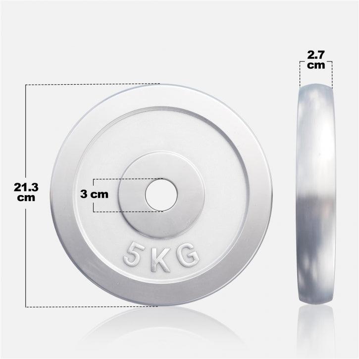 Dischi Pesi 30/31 mm, 0,5-30 kg, cromati