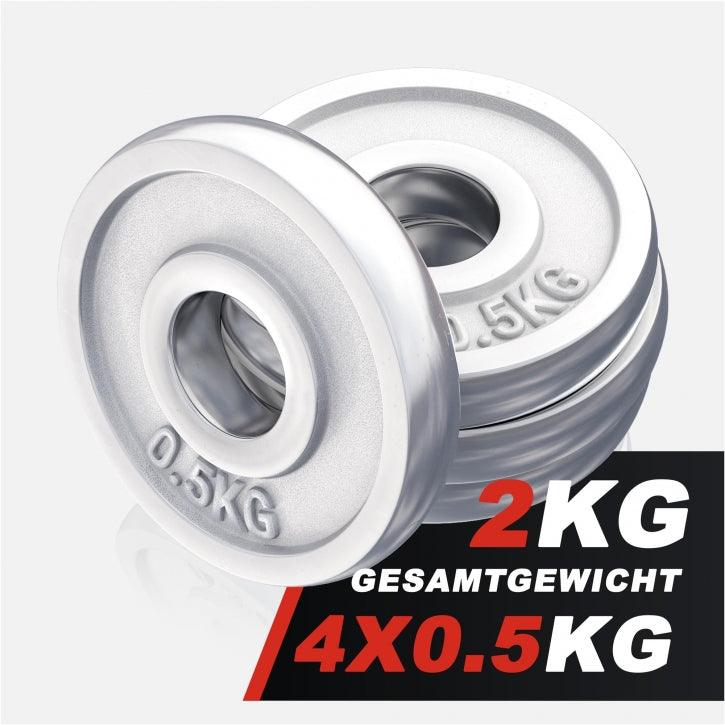 Dischi Pesi 30/31 mm, 0,5-30 kg, cromati