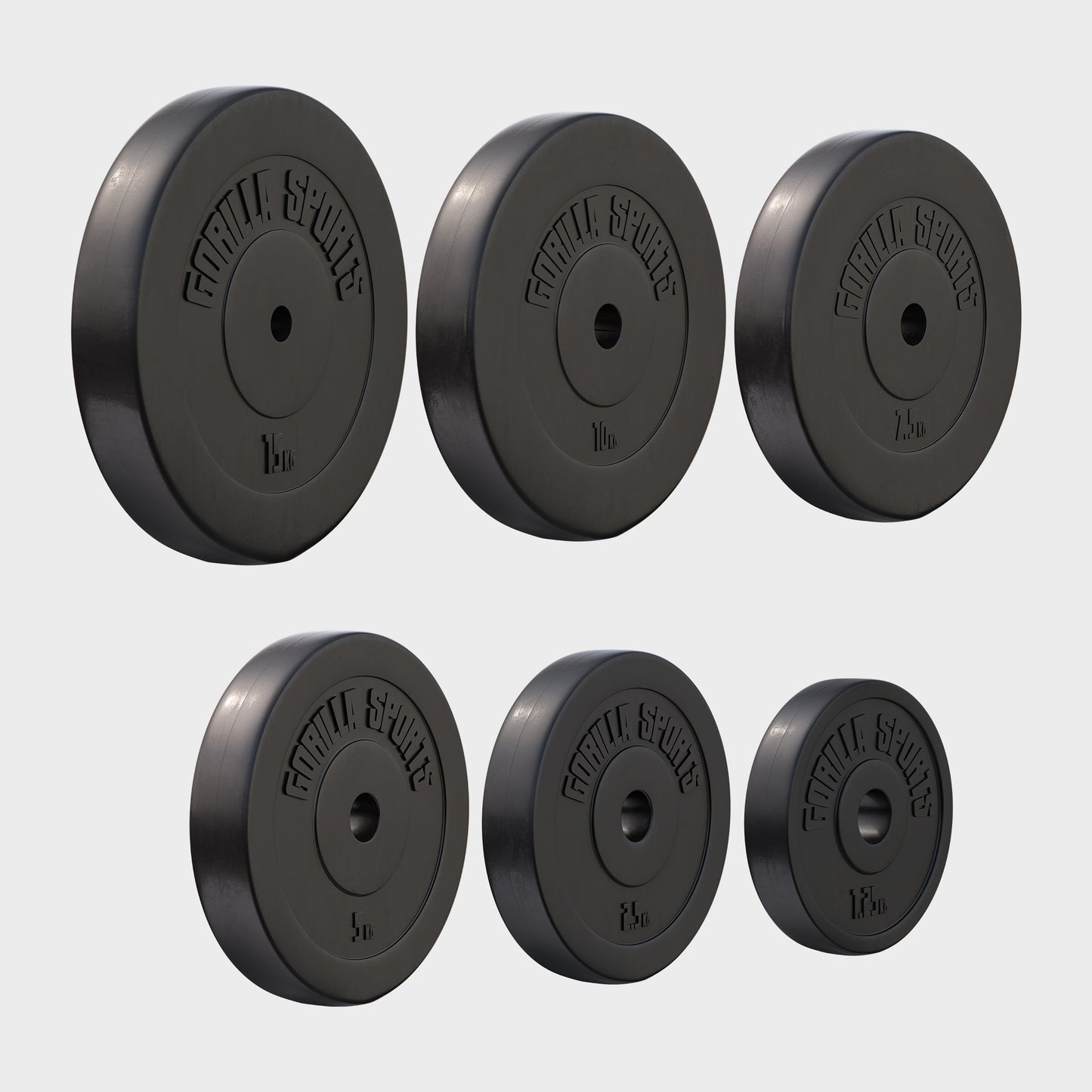 Dischi Pesi 30/31 mm,1,25-15kg in plastica