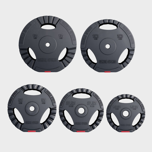 Dischi Pesi Tri Grip 30/31 mm, 1,25-15 kg