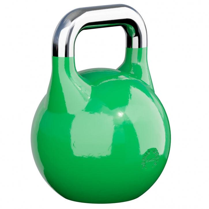 Kettlebell verde Gorilla Sports per allenamento fitness e bodybuilding