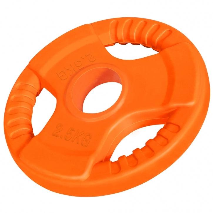 Set Curl Bilanciere EZ Olimpico con Dischi Gommati e Manubri 75 kg 50/51 mm