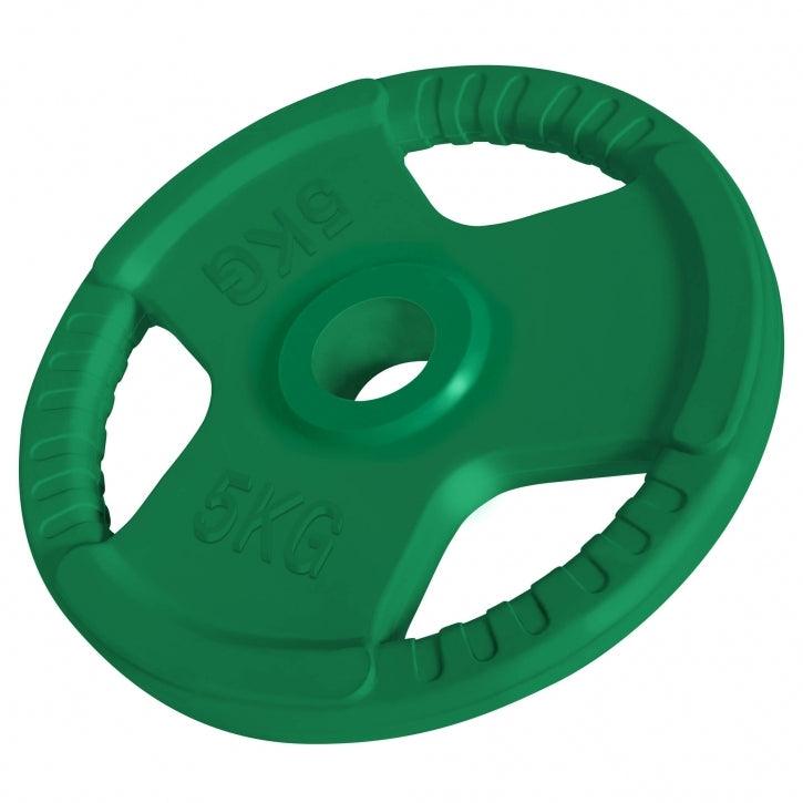 Set Curl Bilanciere EZ Olimpico con Dischi Gommati e Manubri 75 kg 50/51 mm
