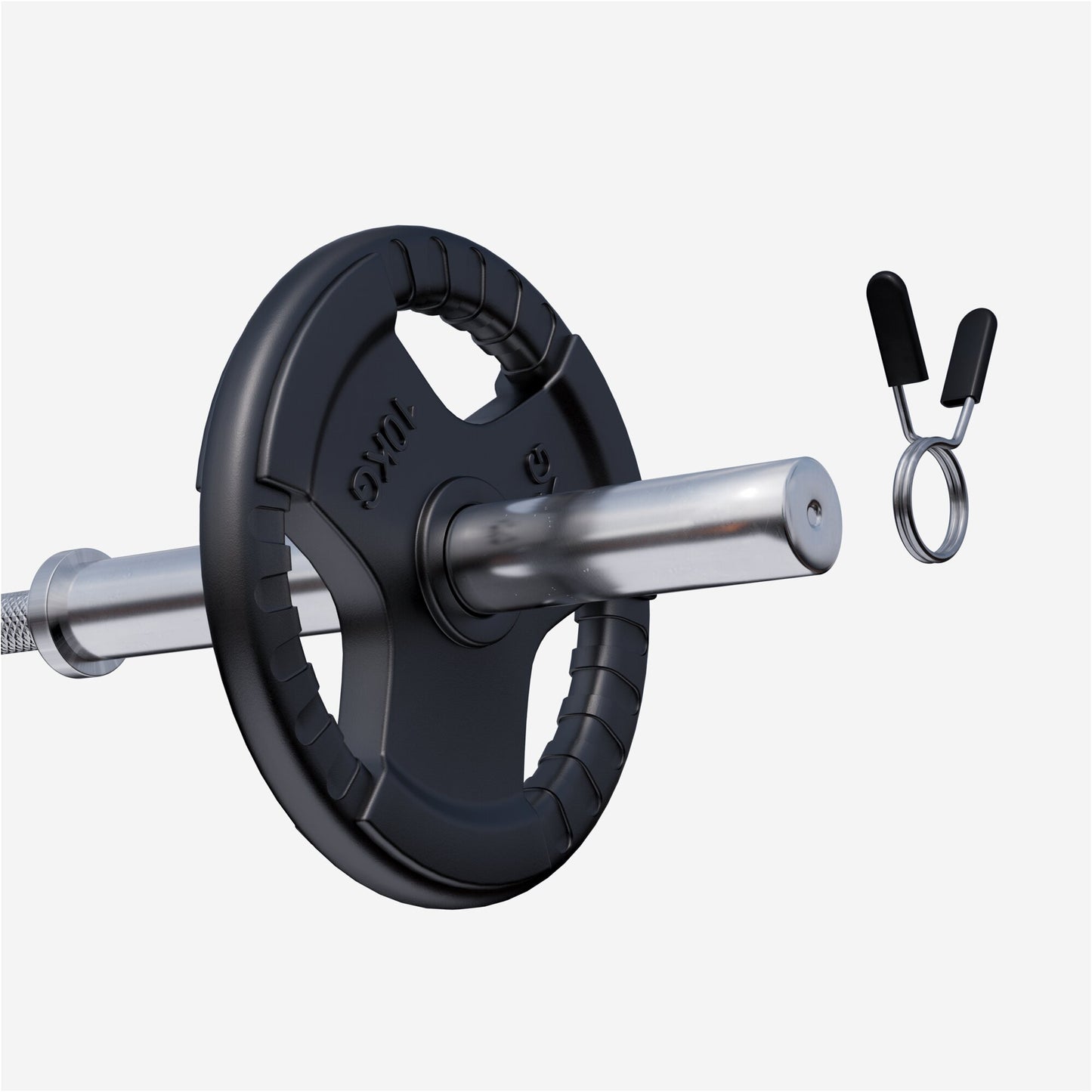 Dischi Pesi Olympia 50/51mm, 1,25-25 kg, con impugnatura in gomma