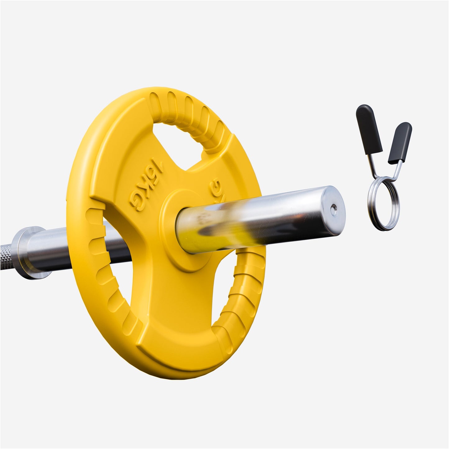 Dischi Pesi Olympia 50/51mm, 1,25-25 kg, con impugnatura in gomma