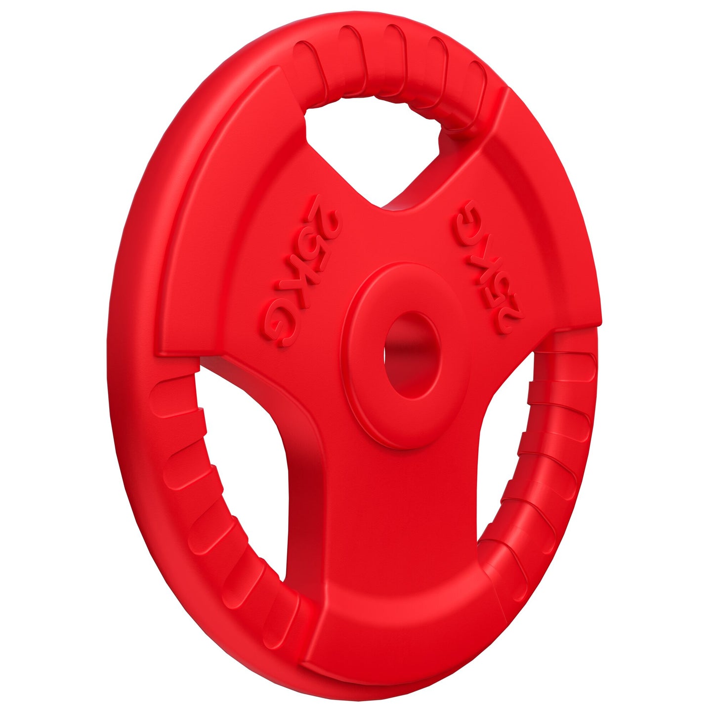 Dischi Pesi Olympia 50/51mm, 1,25-25 kg, con impugnatura in gomma