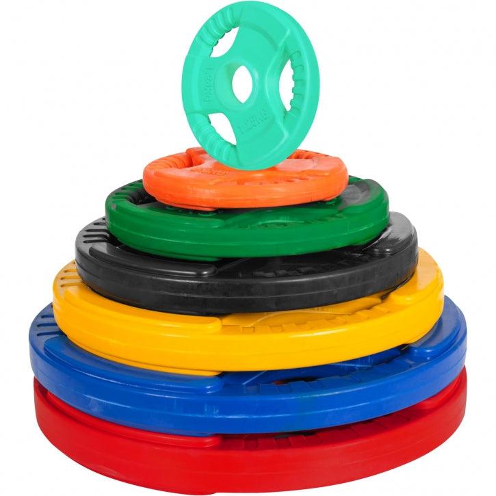 Dischi Pesi Tri Grip Olympia 2" (50/51 mm) in gomma